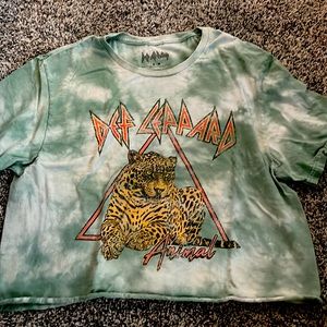 Small• Def Leppard•Cropped Tee